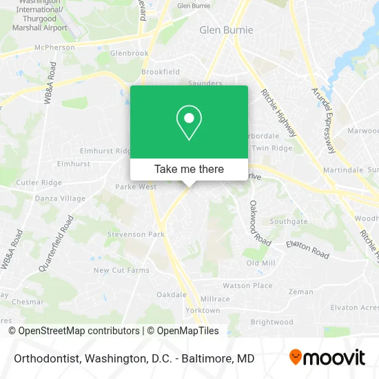 Orthodontist map