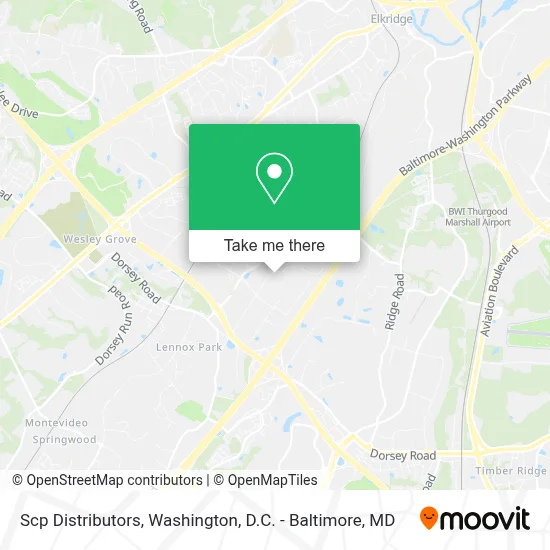 Scp Distributors map