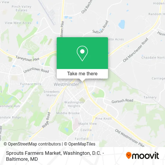 Sprouts Farmers Market map