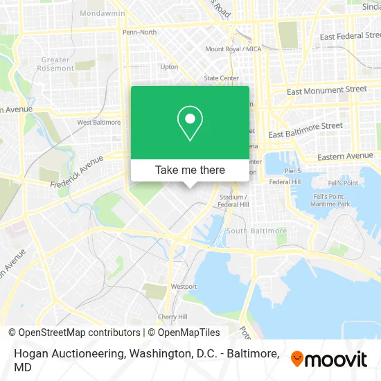 Hogan Auctioneering map