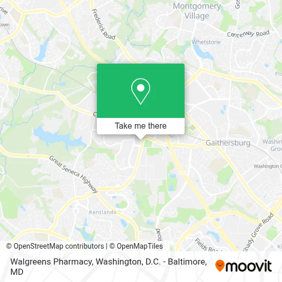 Walgreens Pharmacy map