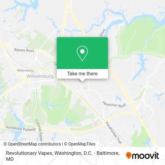 Revolutionary Vapes map
