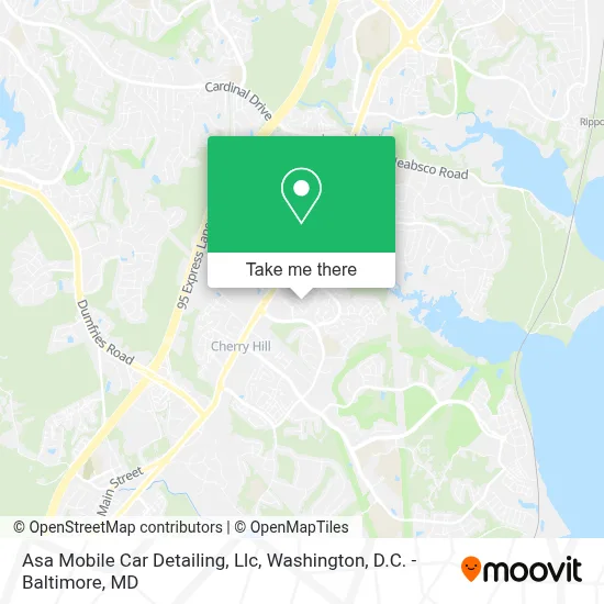 Asa Mobile Car Detailing, Llc map