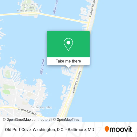 Old Port Cove map