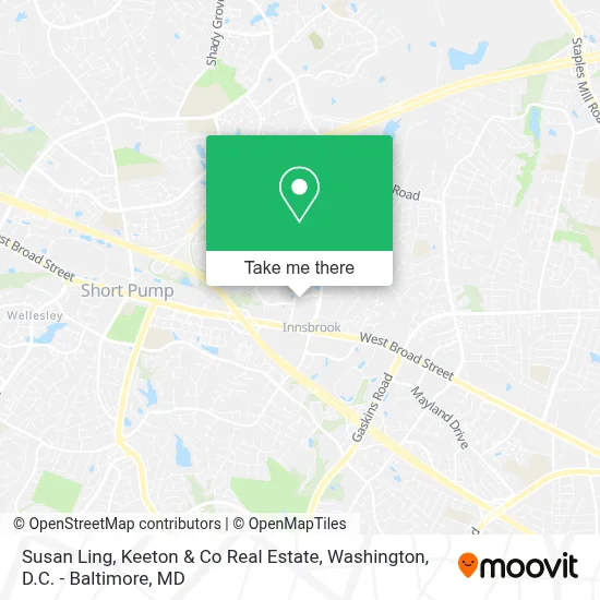 Susan Ling, Keeton & Co Real Estate map