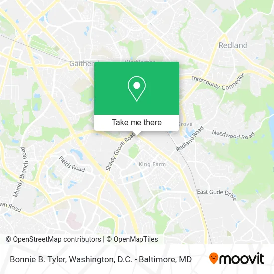 Bonnie B. Tyler map