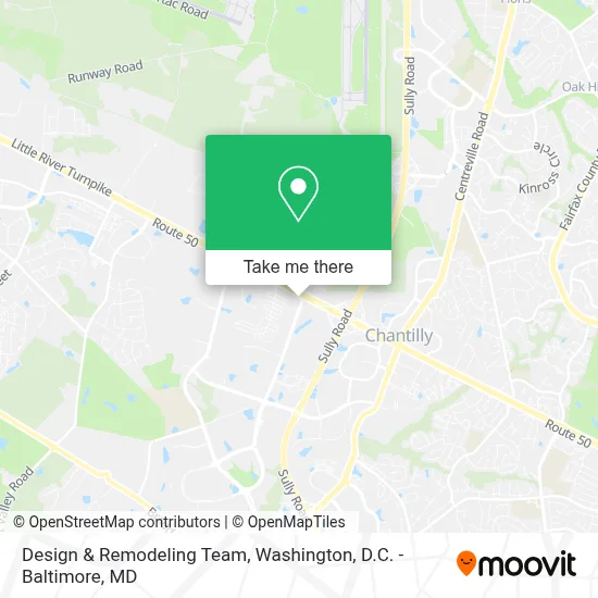 Design & Remodeling Team map