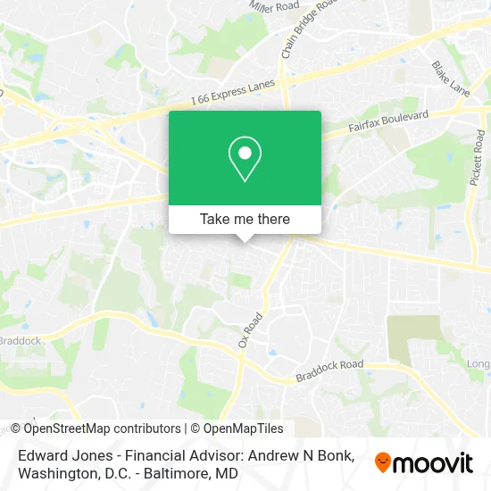 Edward Jones - Financial Advisor: Andrew N Bonk map