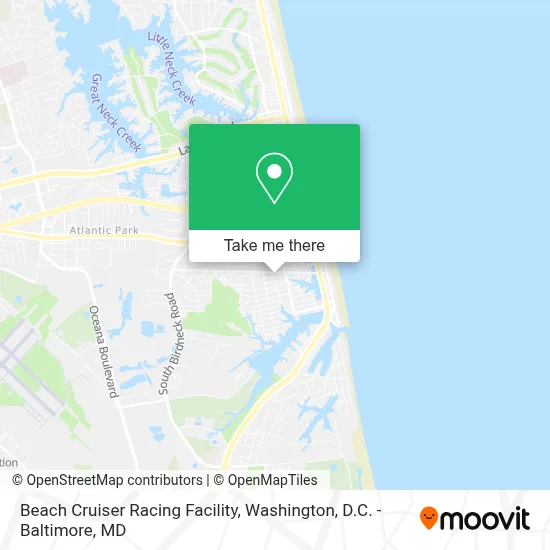 Beach Cruiser Racing Facility map