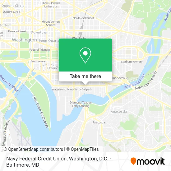 Navy Federal Credit Union map