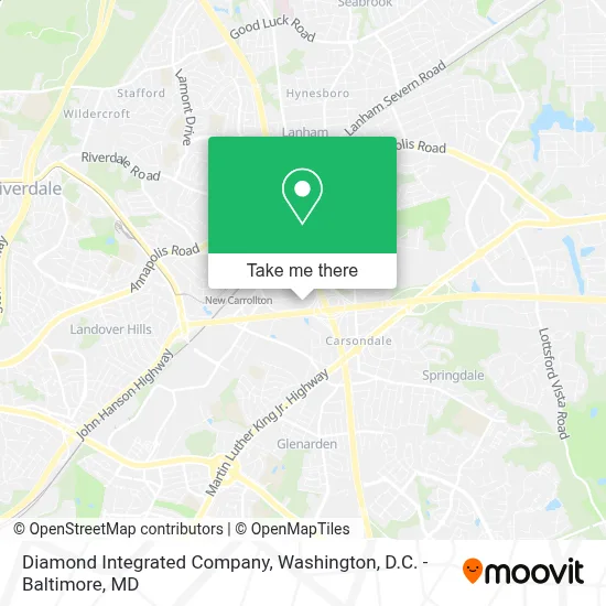 Diamond Integrated Company map