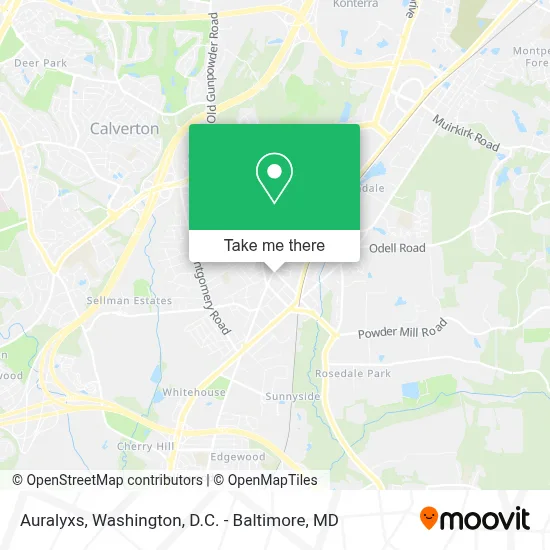 Auralyxs map