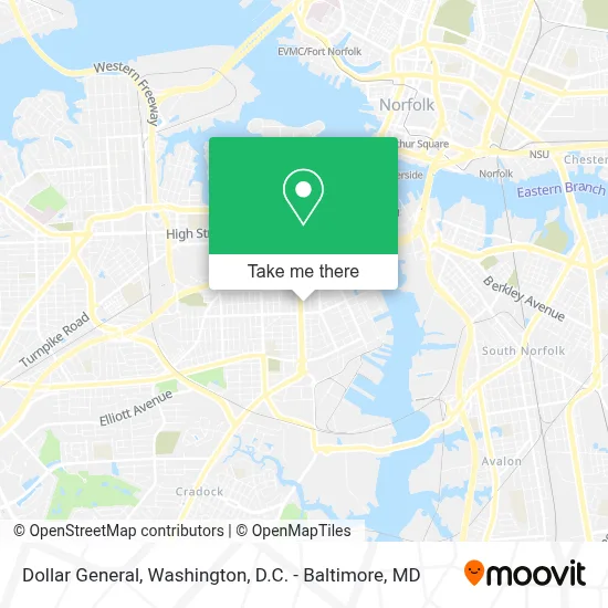 Dollar General map