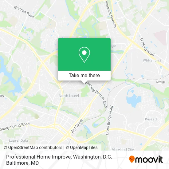 Professional Home Improve map