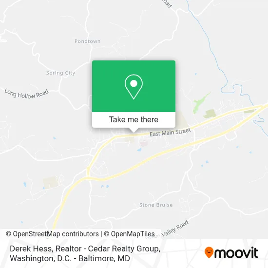 Derek Hess, Realtor - Cedar Realty Group map