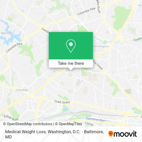 Medical Weight Loss map