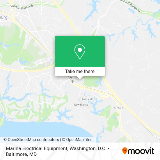 Marina Electrical Equipment map