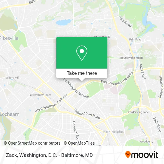 Zack map
