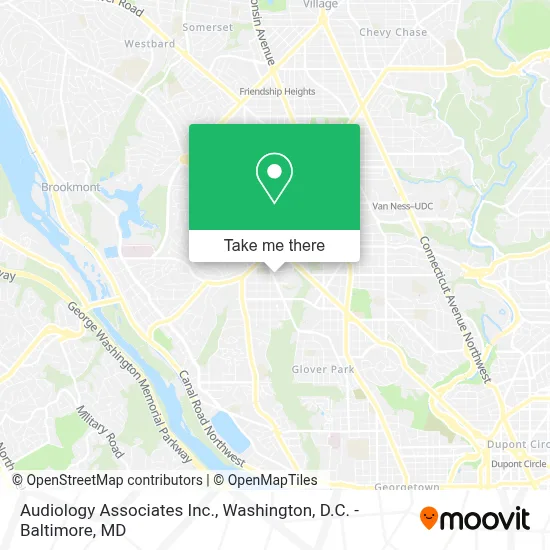 Audiology Associates Inc. map