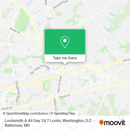 Locksmith A All Day 24 7 Locks map