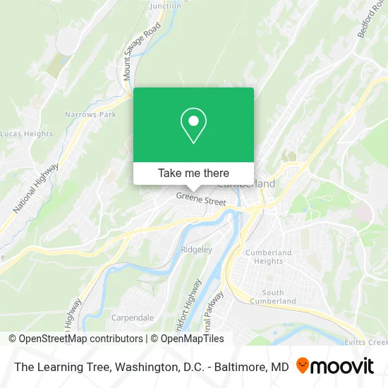 The Learning Tree map