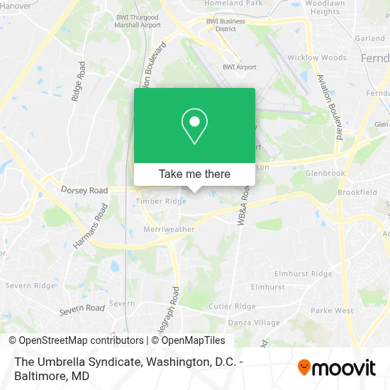 The Umbrella Syndicate map