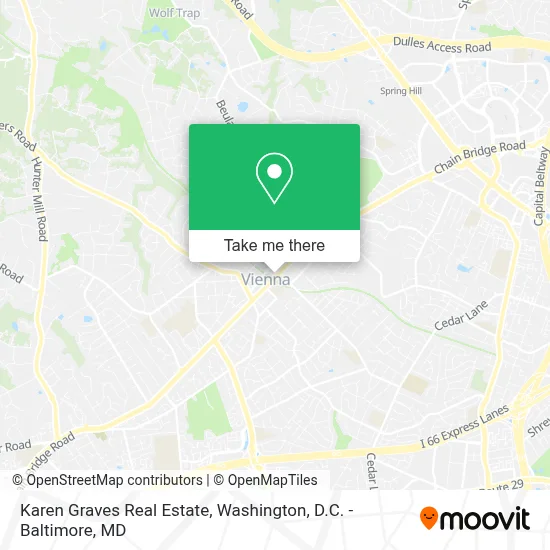 Karen Graves Real Estate map
