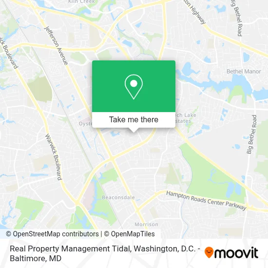 Real Property Management Tidal map
