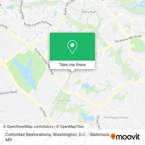 Cottontail Restorations map