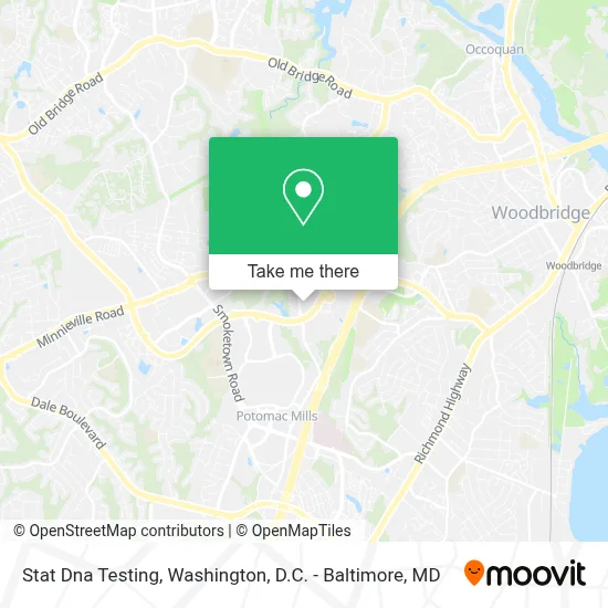Stat Dna Testing map
