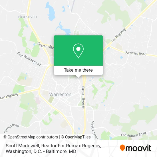 Scott Mcdowell, Realtor For Remax Regency map