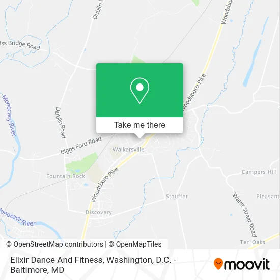 Elixir Dance And Fitness map