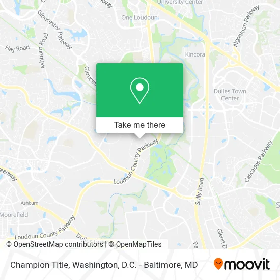 Champion Title map