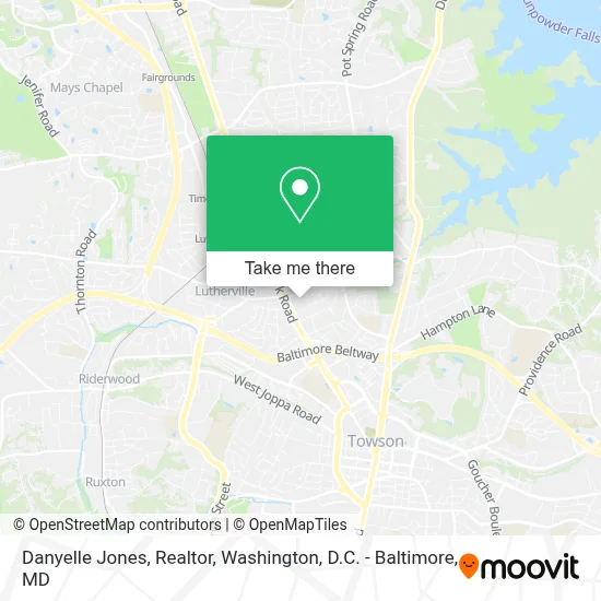 Danyelle Jones, Realtor map