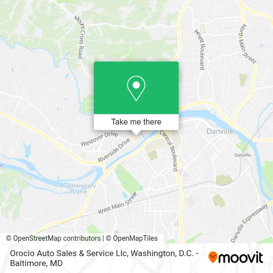 Orocio Auto Sales & Service Llc map