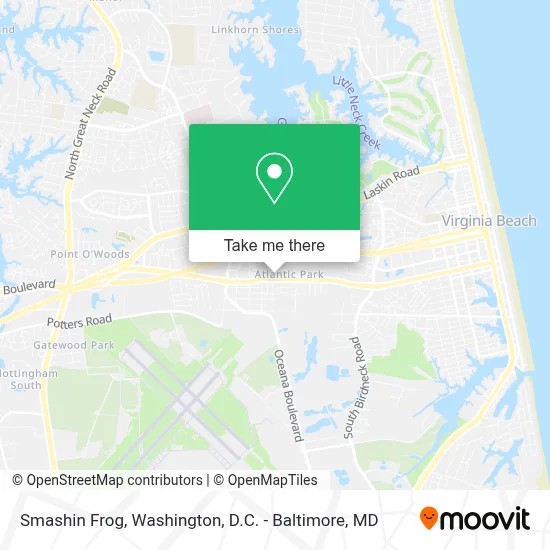 Smashin Frog map