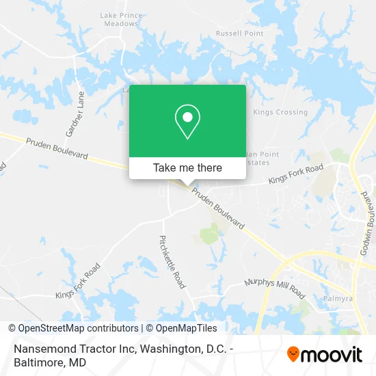 Nansemond Tractor Inc map