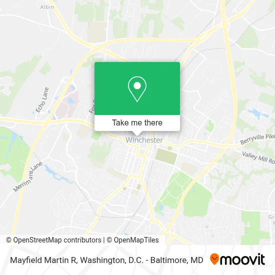 Mayfield Martin R map
