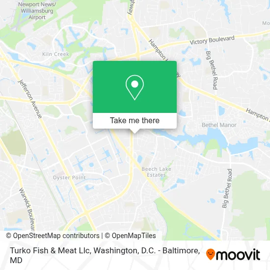 Turko Fish & Meat Llc map