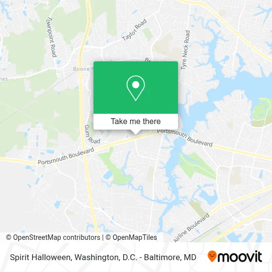 Spirit Halloween map