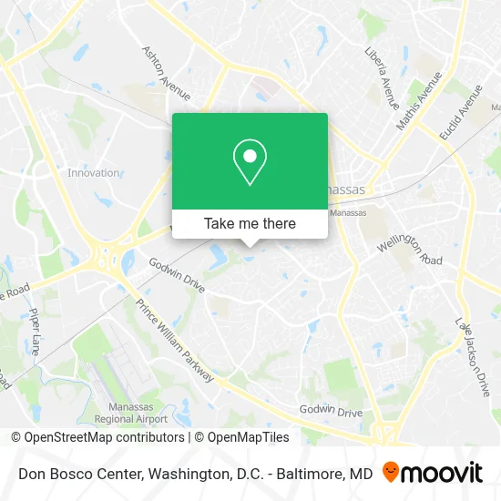 Don Bosco Center map