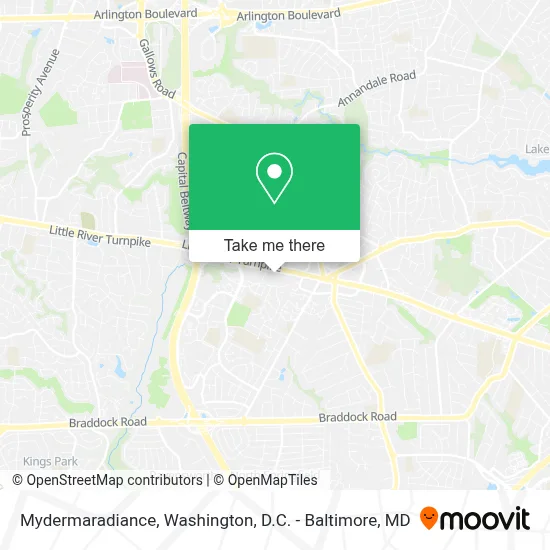 Mydermaradiance map