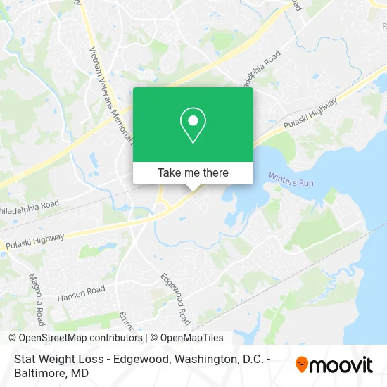 Stat Weight Loss - Edgewood map