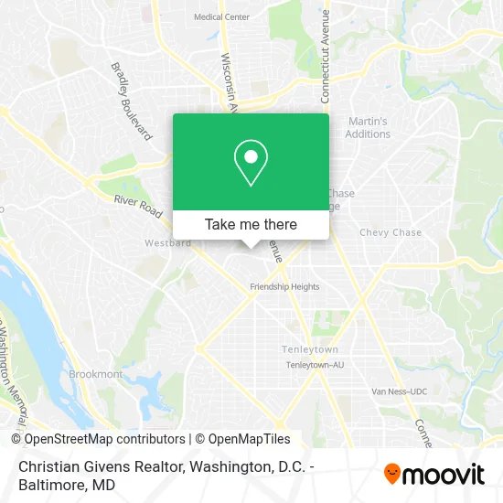 Christian Givens Realtor map