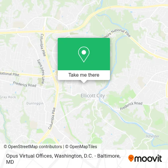 Opus Virtual Offices map