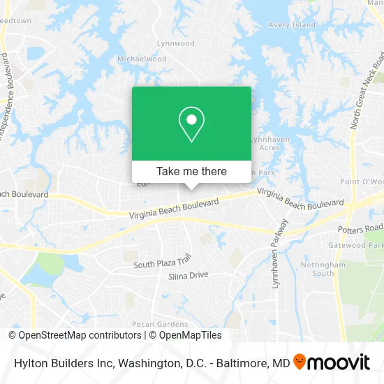 Hylton Builders Inc map