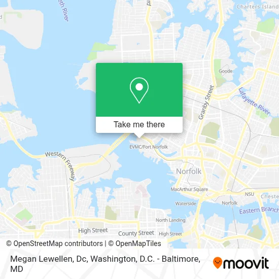 Megan Lewellen, Dc map