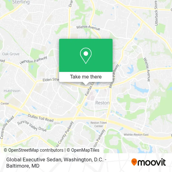 Global Executive Sedan map
