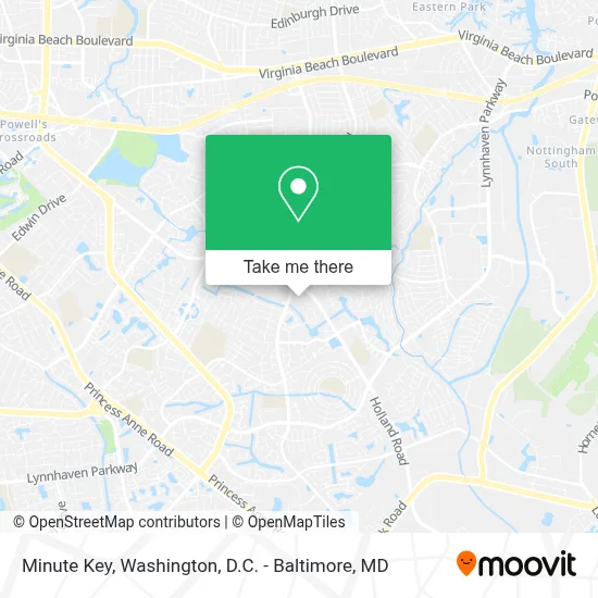 Minute Key map