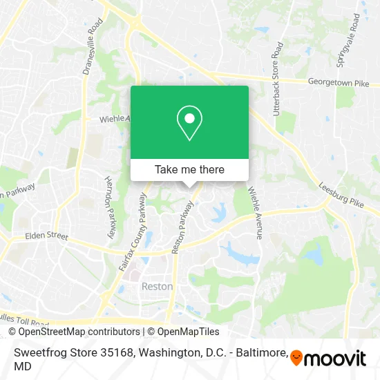 Sweetfrog Store 35168 map
